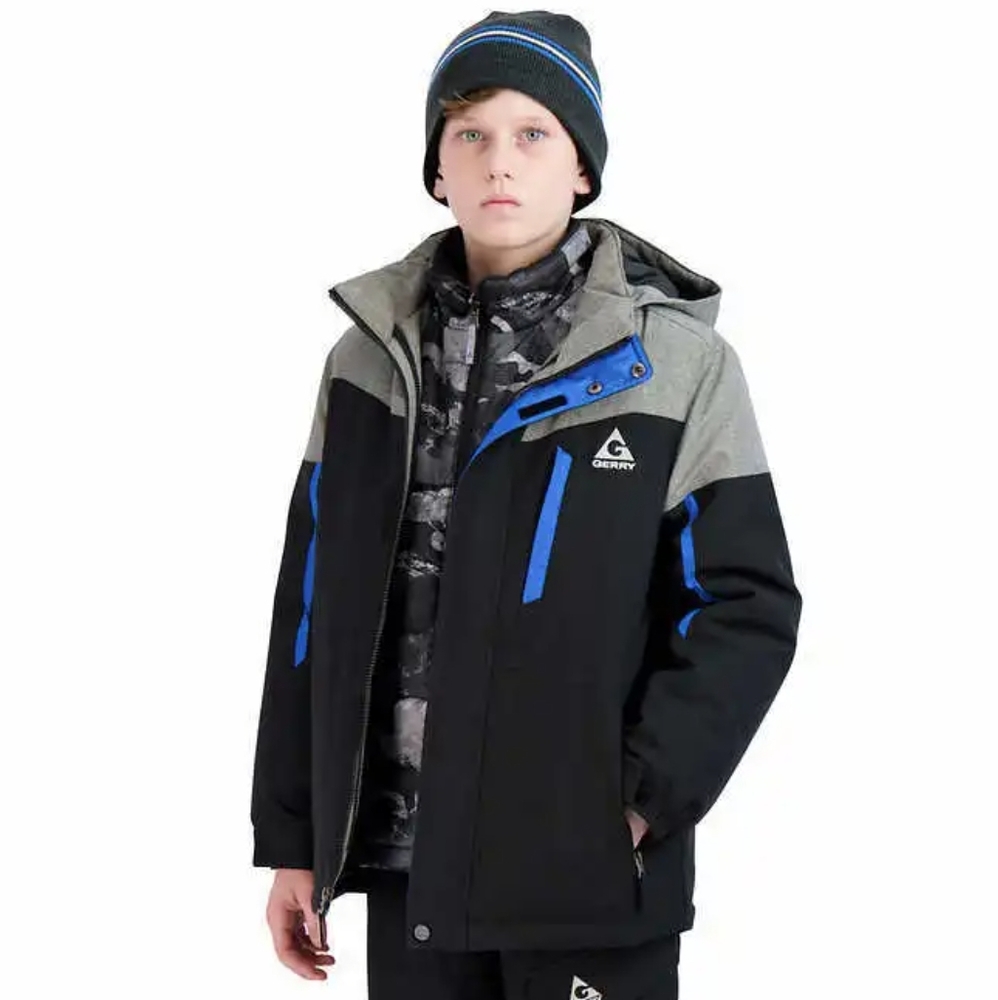 NWT Boys Size XS(5/6) Gerry 3 in 1 systems jacket